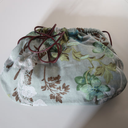 Clutch Midi lino - fantasia tropicale