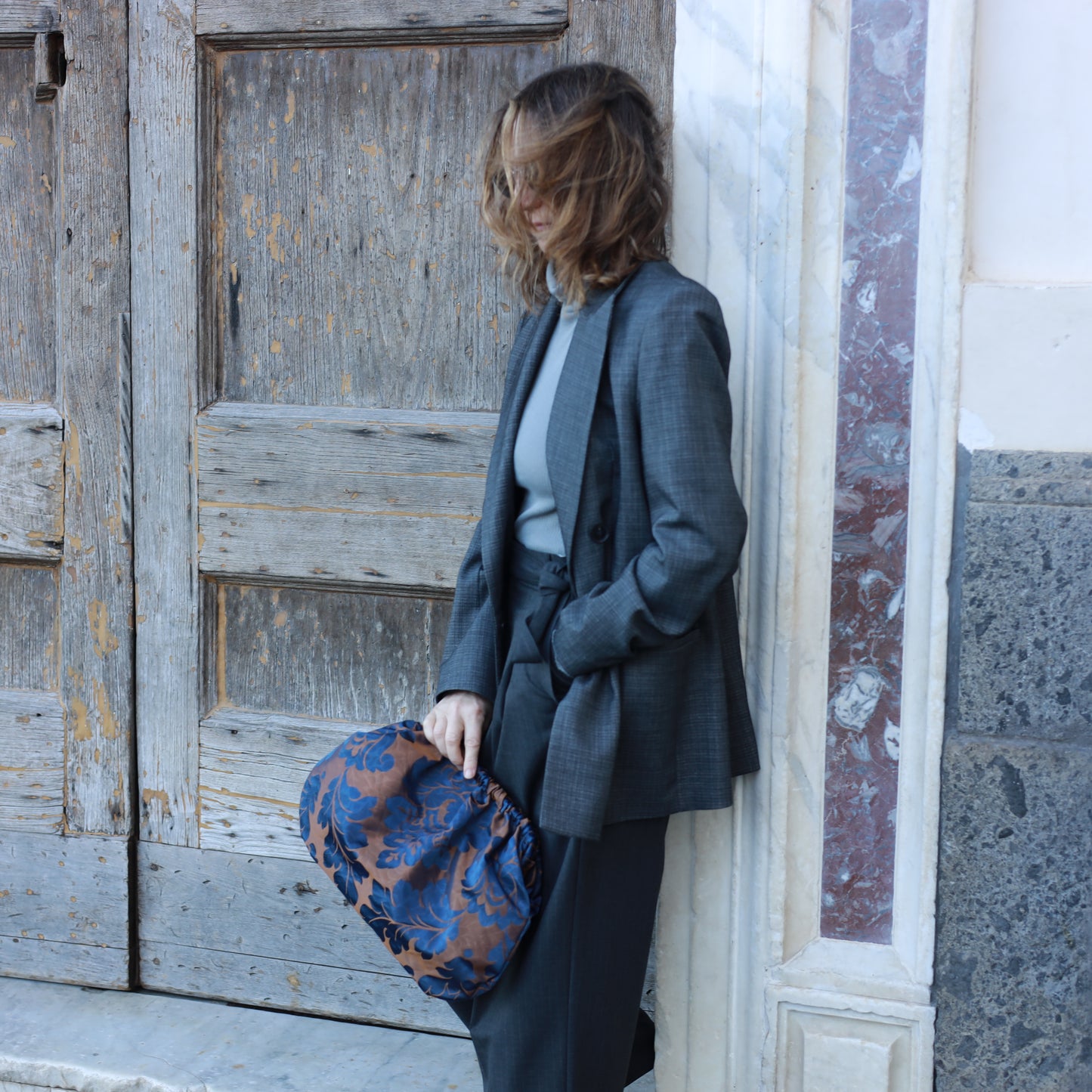 Clutch Seta - Damascata