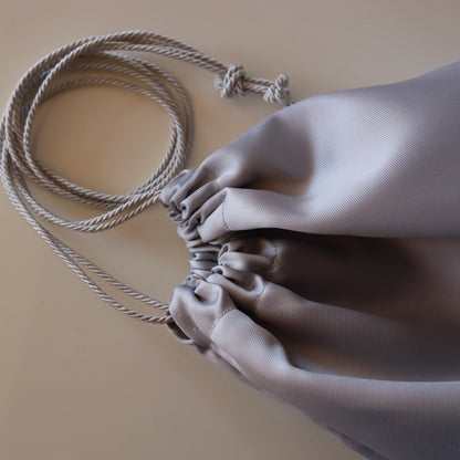 Bisaccia Seta - Silver Grey