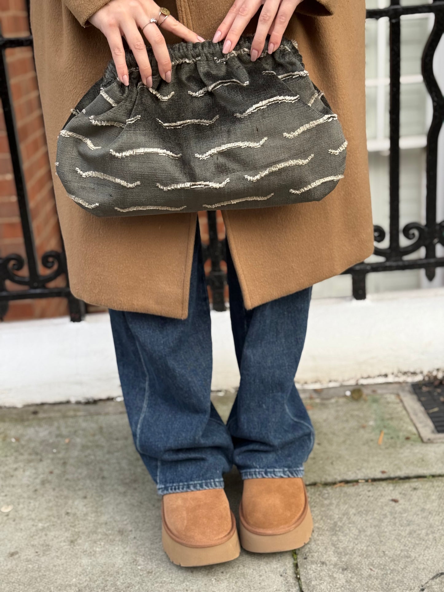 Clutch Velluto & Viscosa - Dedar