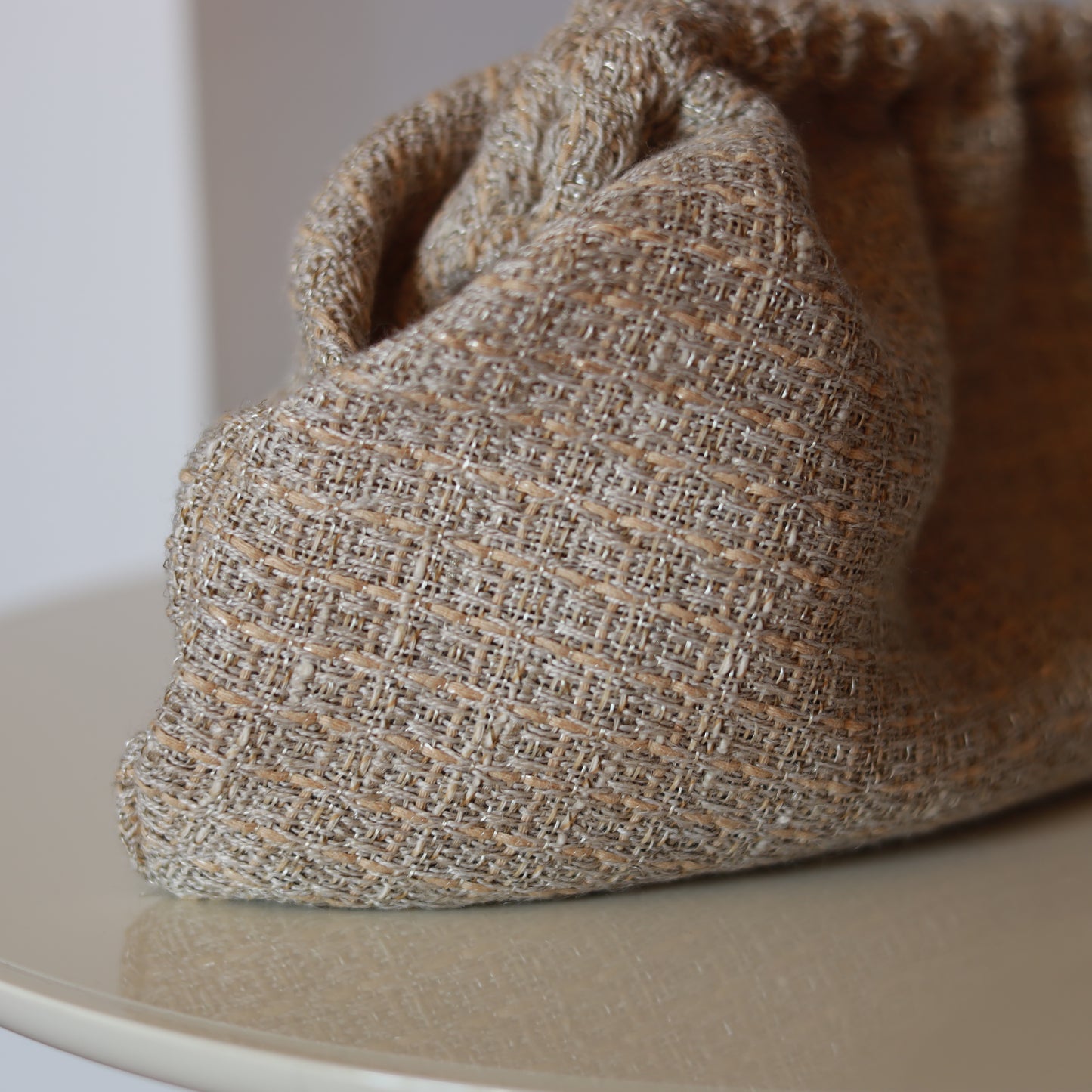 Clutch Écru - Lino & Viscosa