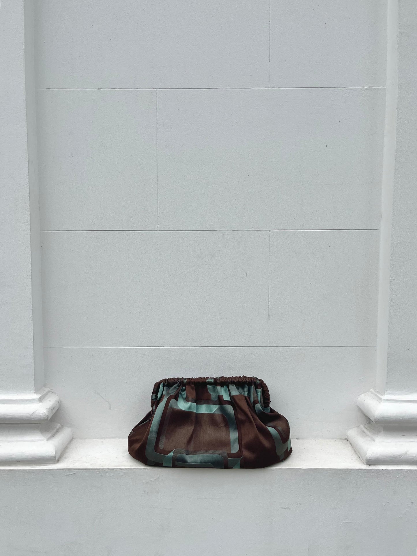 Clutch Cioccolato in Seta