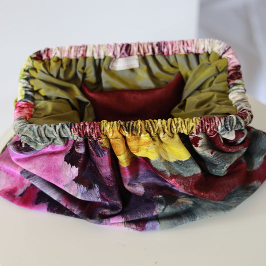 Clutch - Velluto dipinto a mano