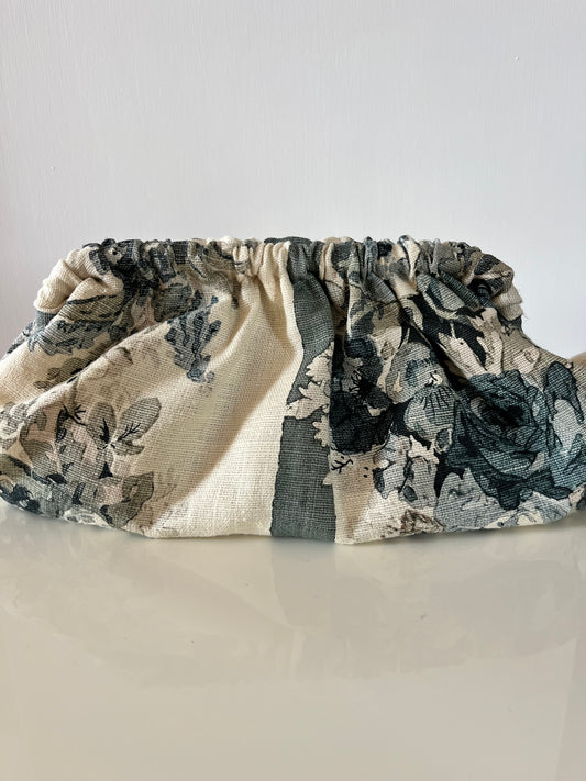 Clutch Ralph Lauren - Panna e Verde Petrolio