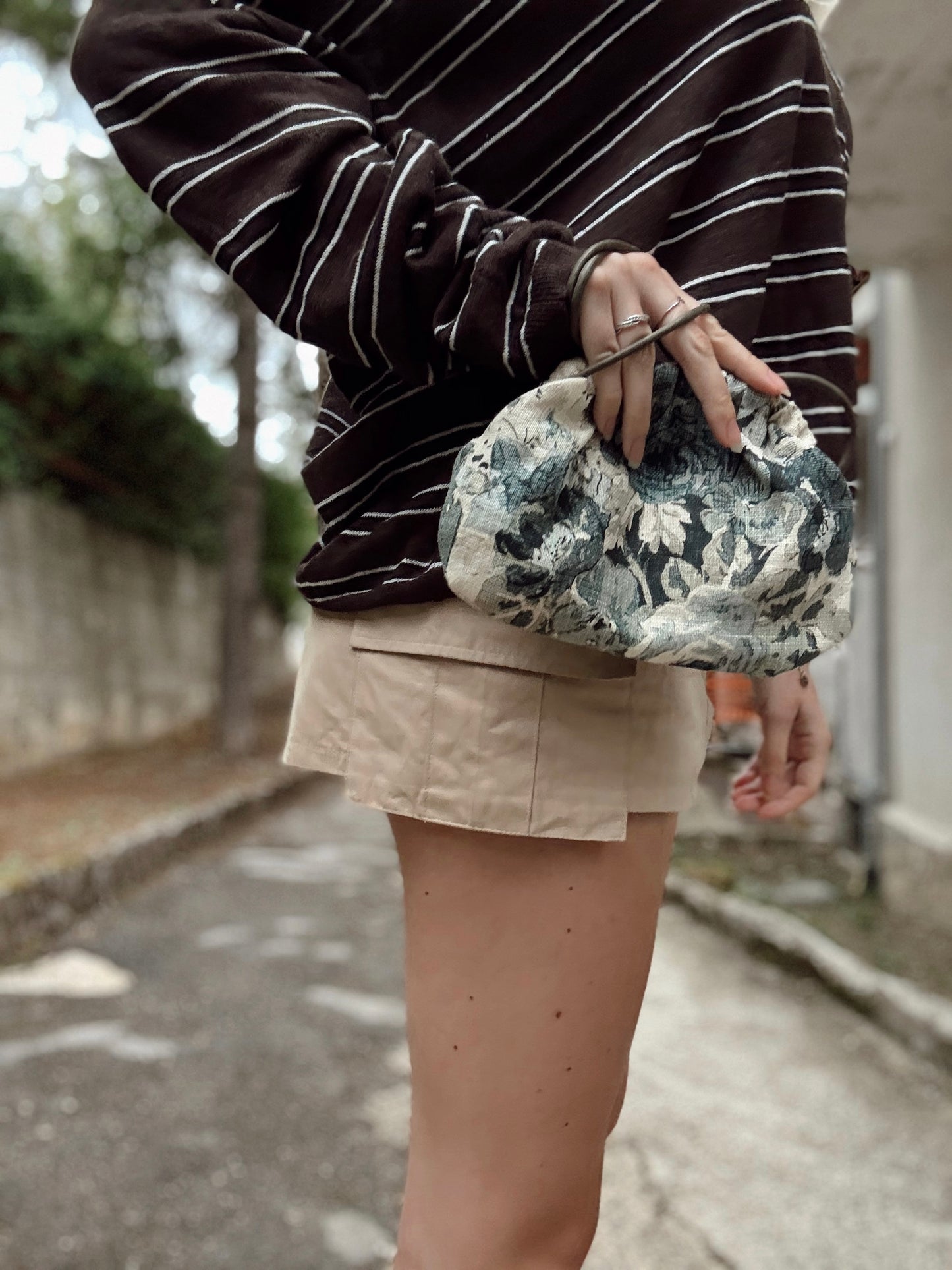 Mini Clutch Ralph Lauren - Verde Petrolio