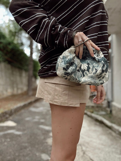 Mini Clutch Ralph Lauren - Verde Petrolio