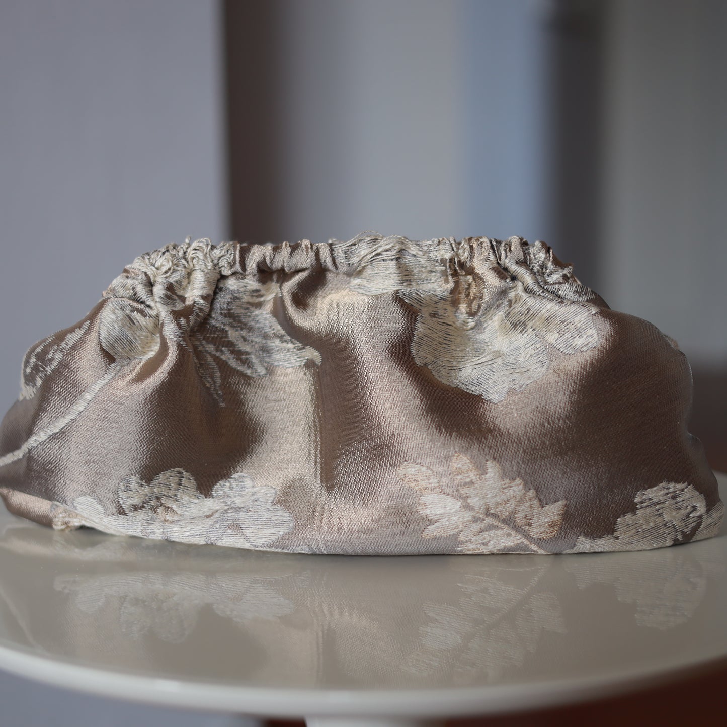 Clutch Seta - Champagne