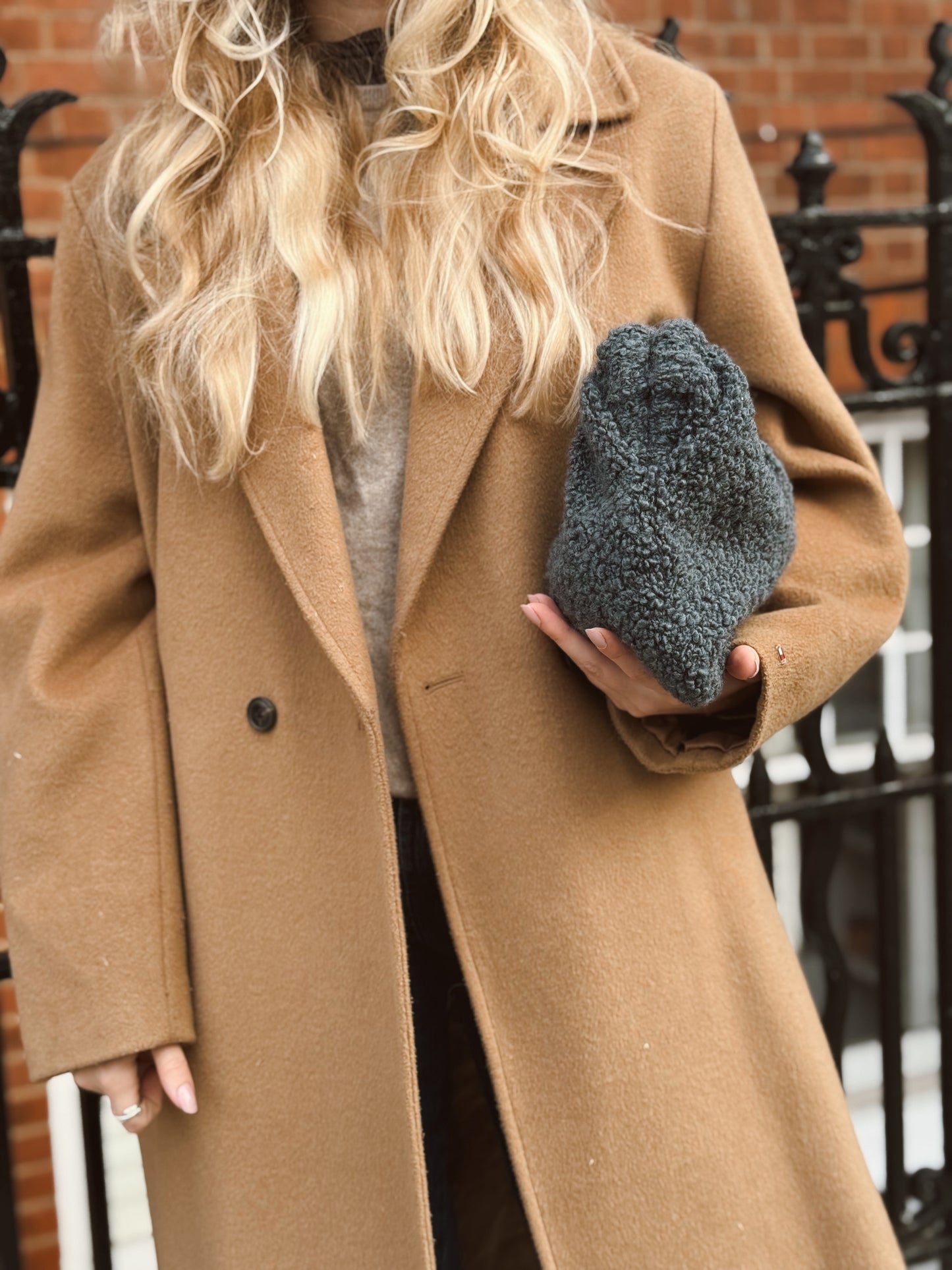 Clutch Teddy - Winter Sky