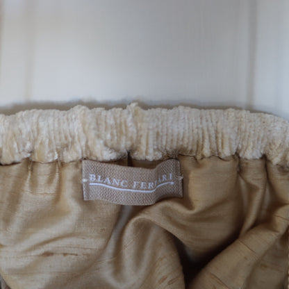 Mini Clutch - Velluto Cangiante Champagne