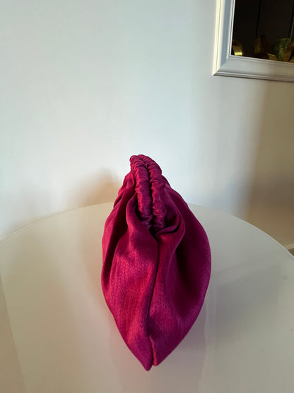Clutch Seta - Rosso Rubino