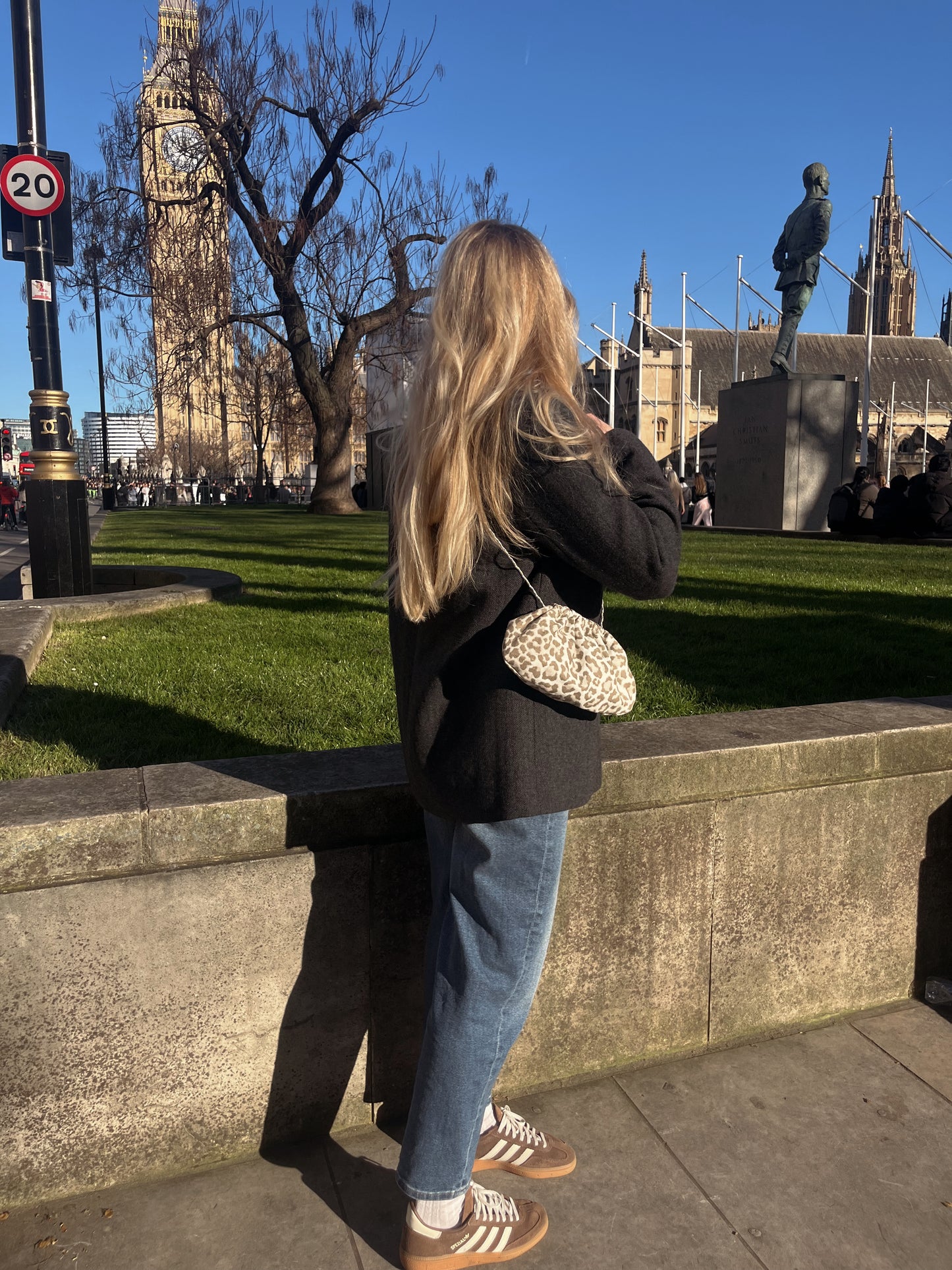 Mini Clutch Leopardata - Summer Sand