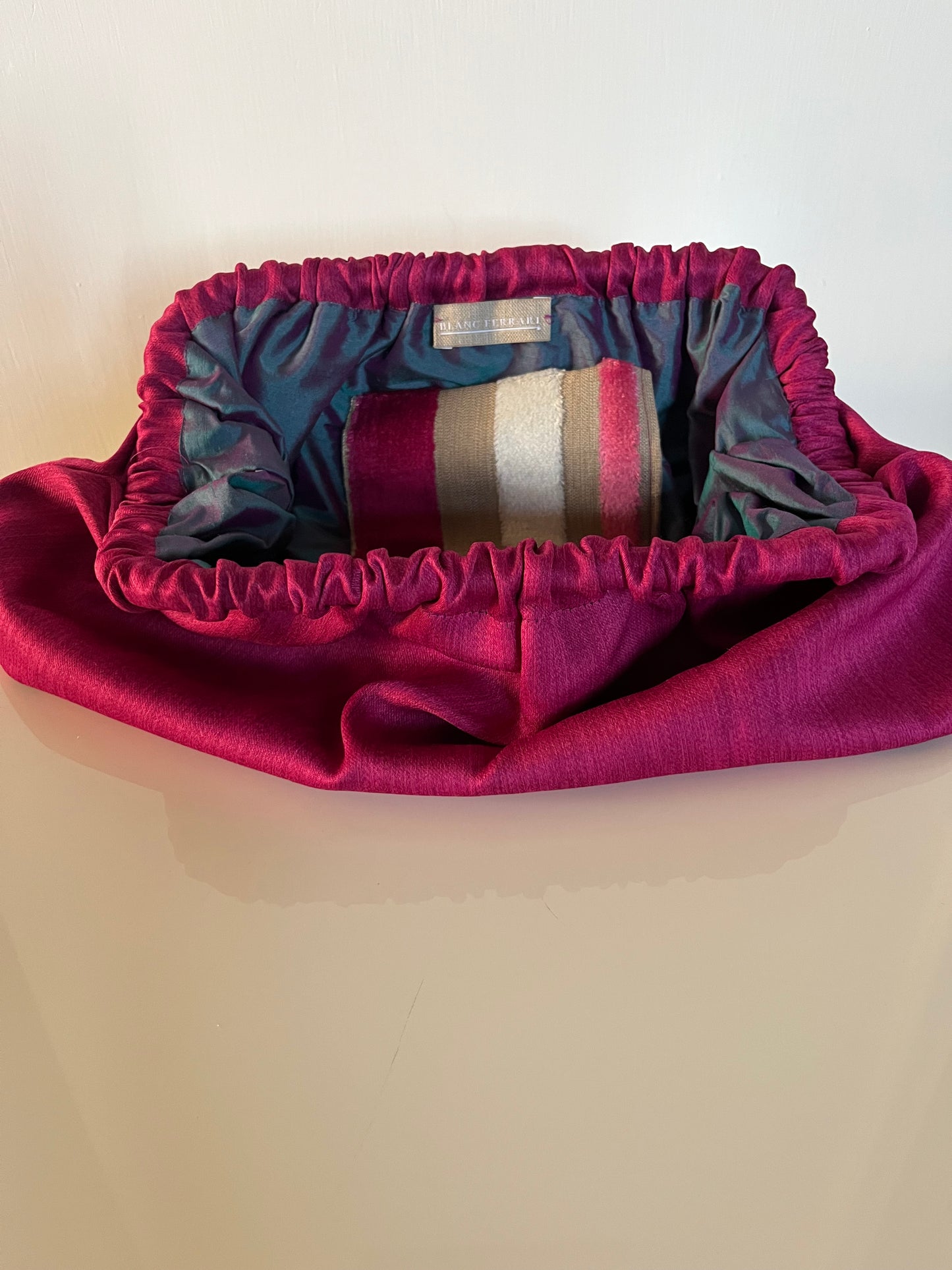 Clutch Seta - Rosso Rubino