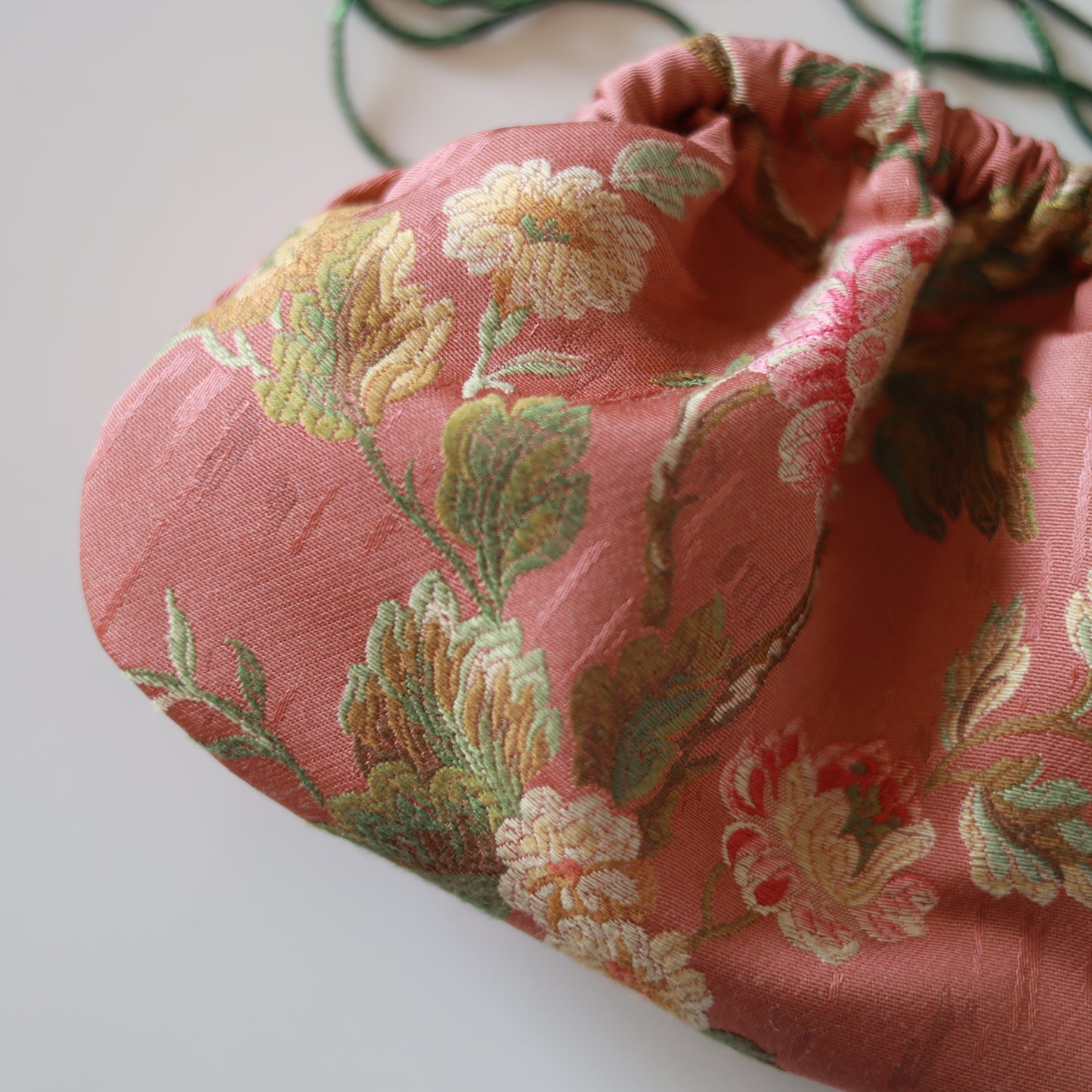 Mini Clutch cotone - corallo