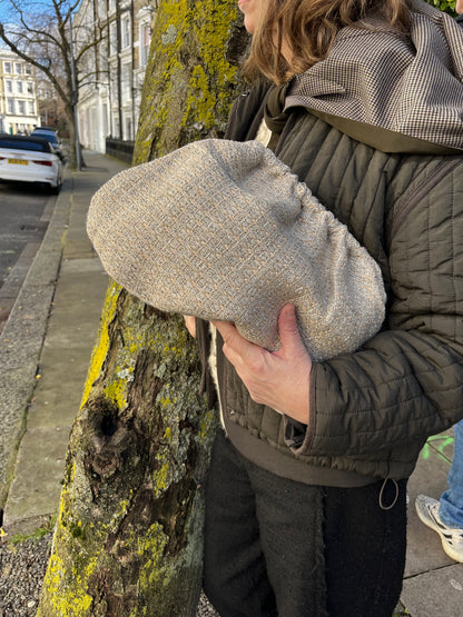 Clutch Écru - Lino & Viscosa