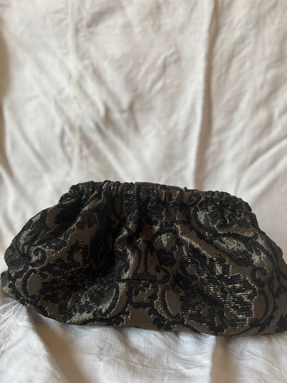 Clutch Damascata Oro e Nero