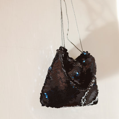 Bisaccia - Pailletes Blu