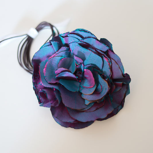 Choker Azzurro & Fucsia