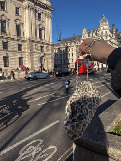 Mini Clutch Leopardata - Summer Sand