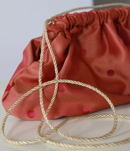 Mini Clutch Pois - Cangiante Pesca