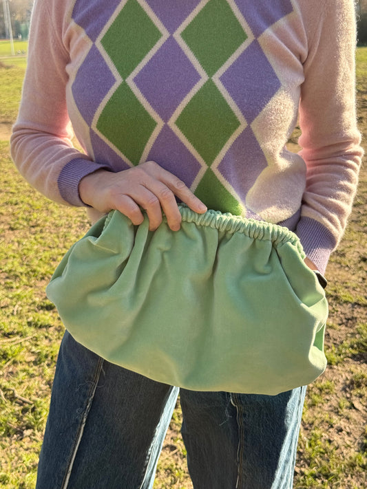 Clutch verde menta