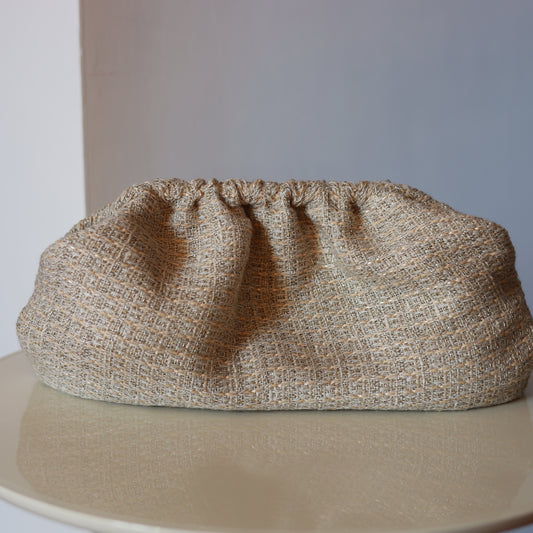 Clutch Écru - Lino & Viscosa