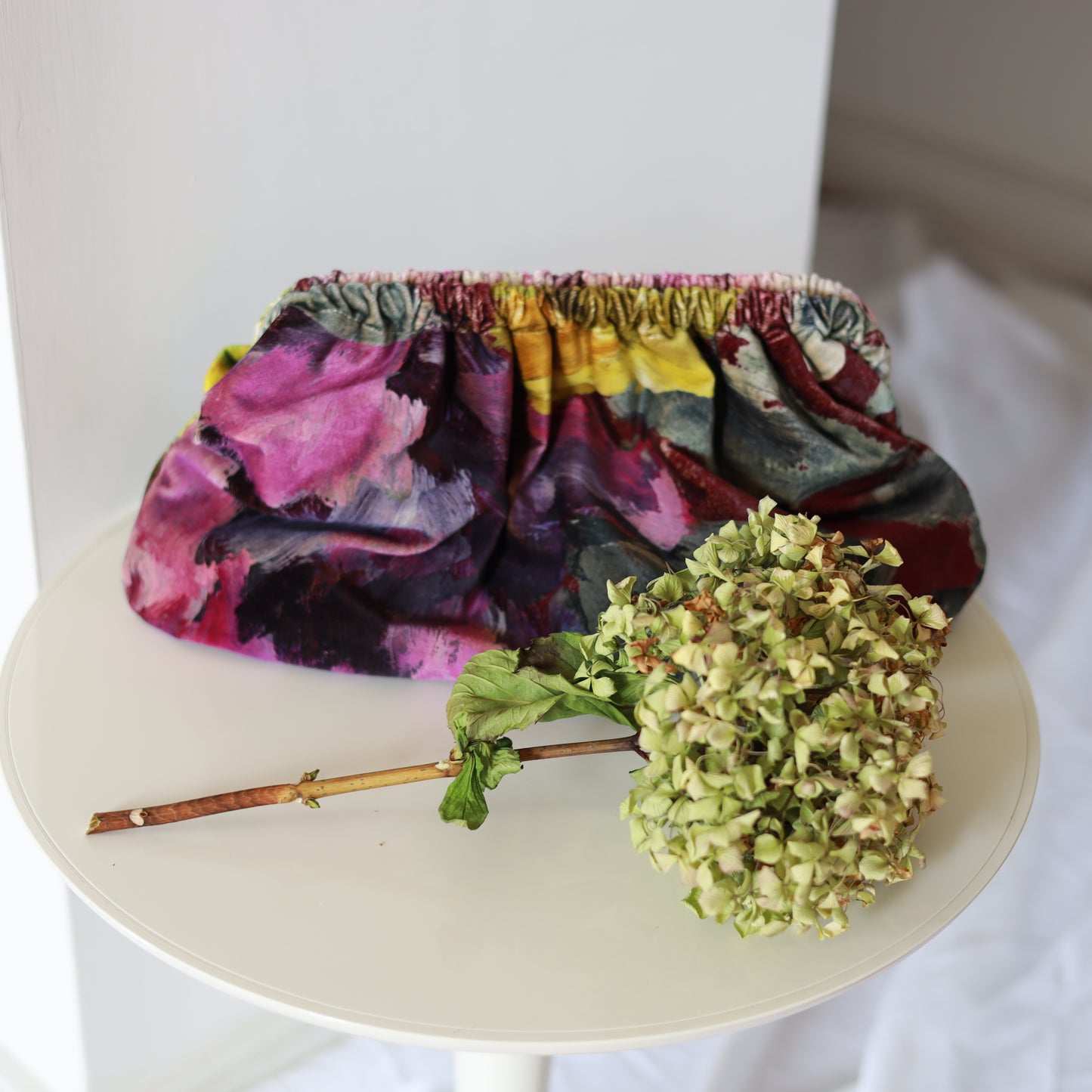 Clutch - Velluto dipinto a mano