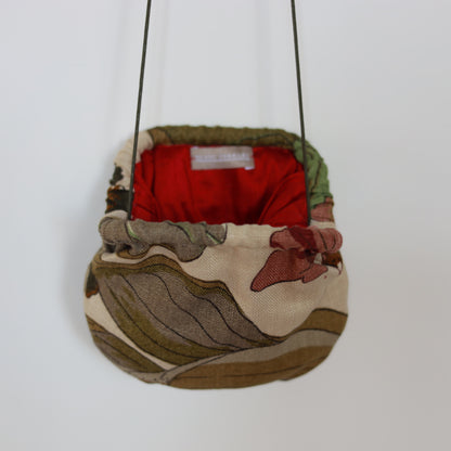 Mini Clutch lino - floreale