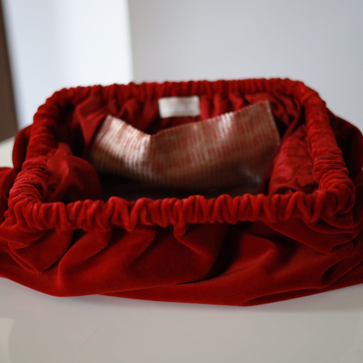 Clutch Velluto - Rosso Natale