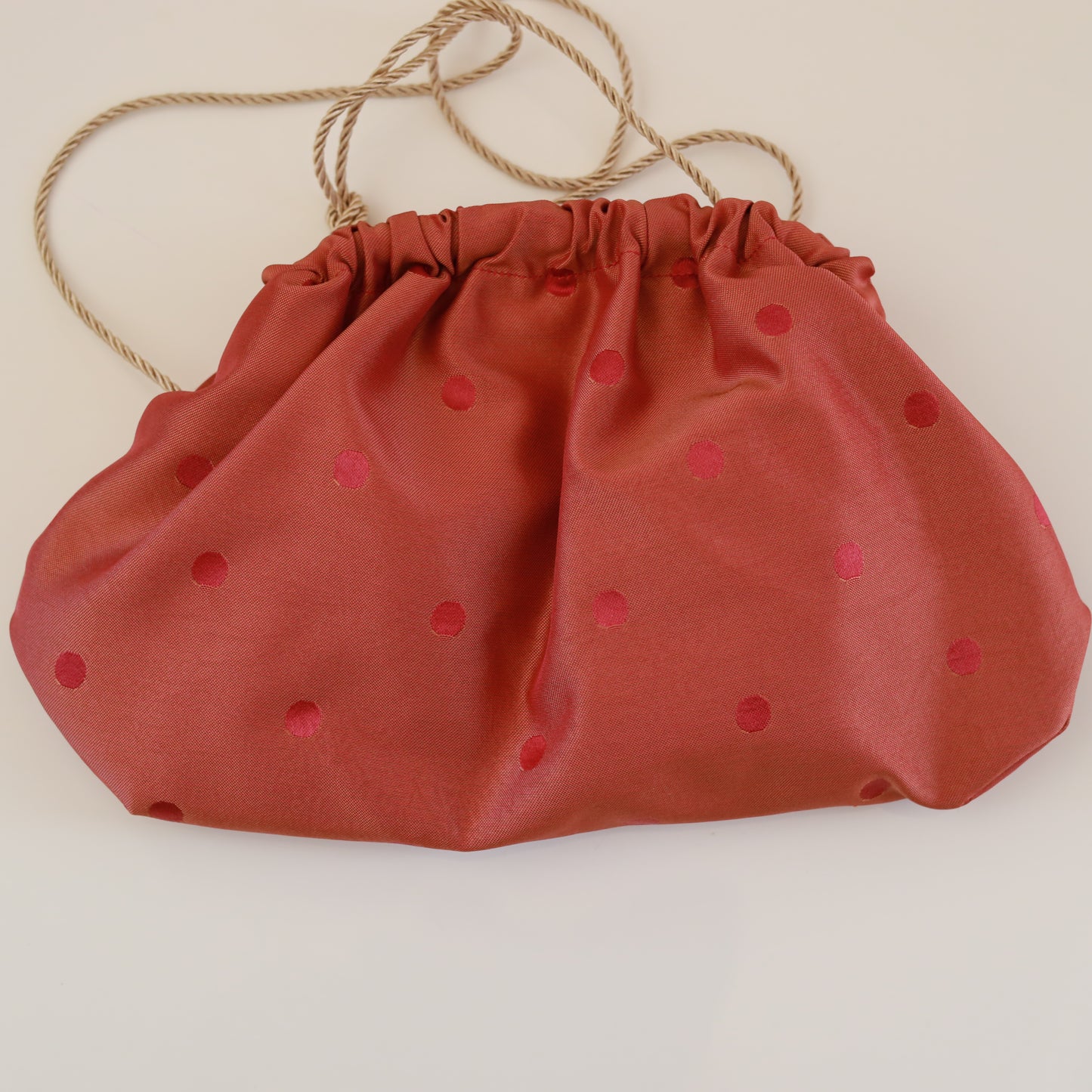 Mini Clutch Pois - Cangiante Pesca