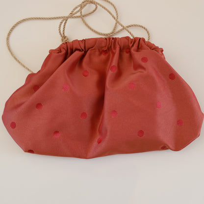 Mini Clutch Pois - Cangiante Pesca