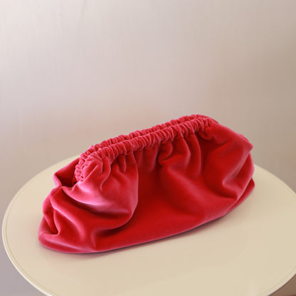 Clutch Velluto - Raspberry