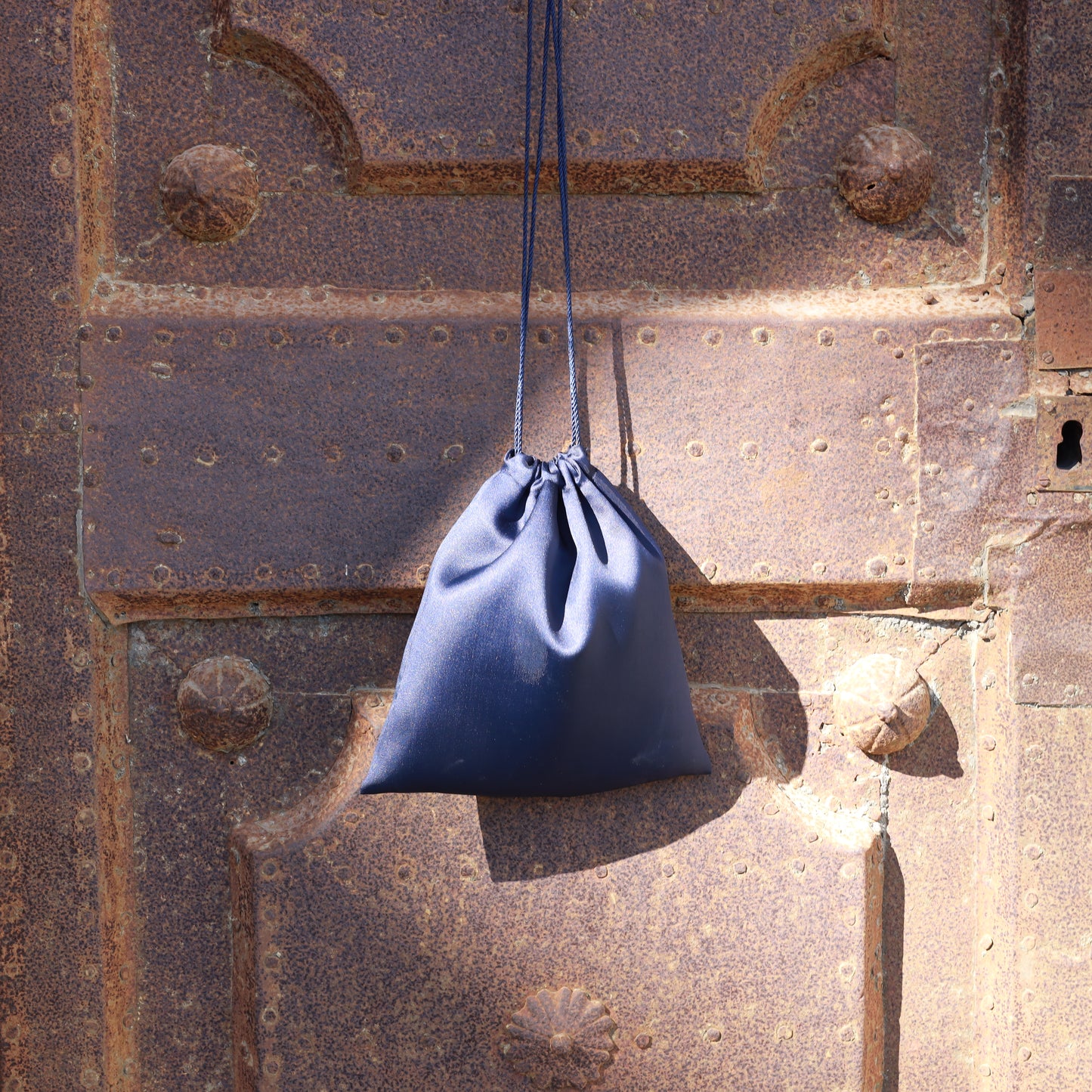 Bisaccia Seta - Blu Navy