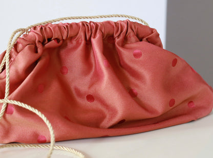 Mini Clutch Pois - Cangiante Pesca