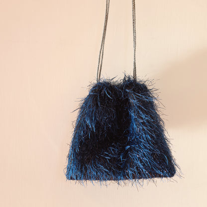 Bisaccia - Piume Blu e Argento