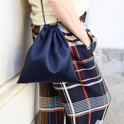 Bisaccia Seta - Blu Navy