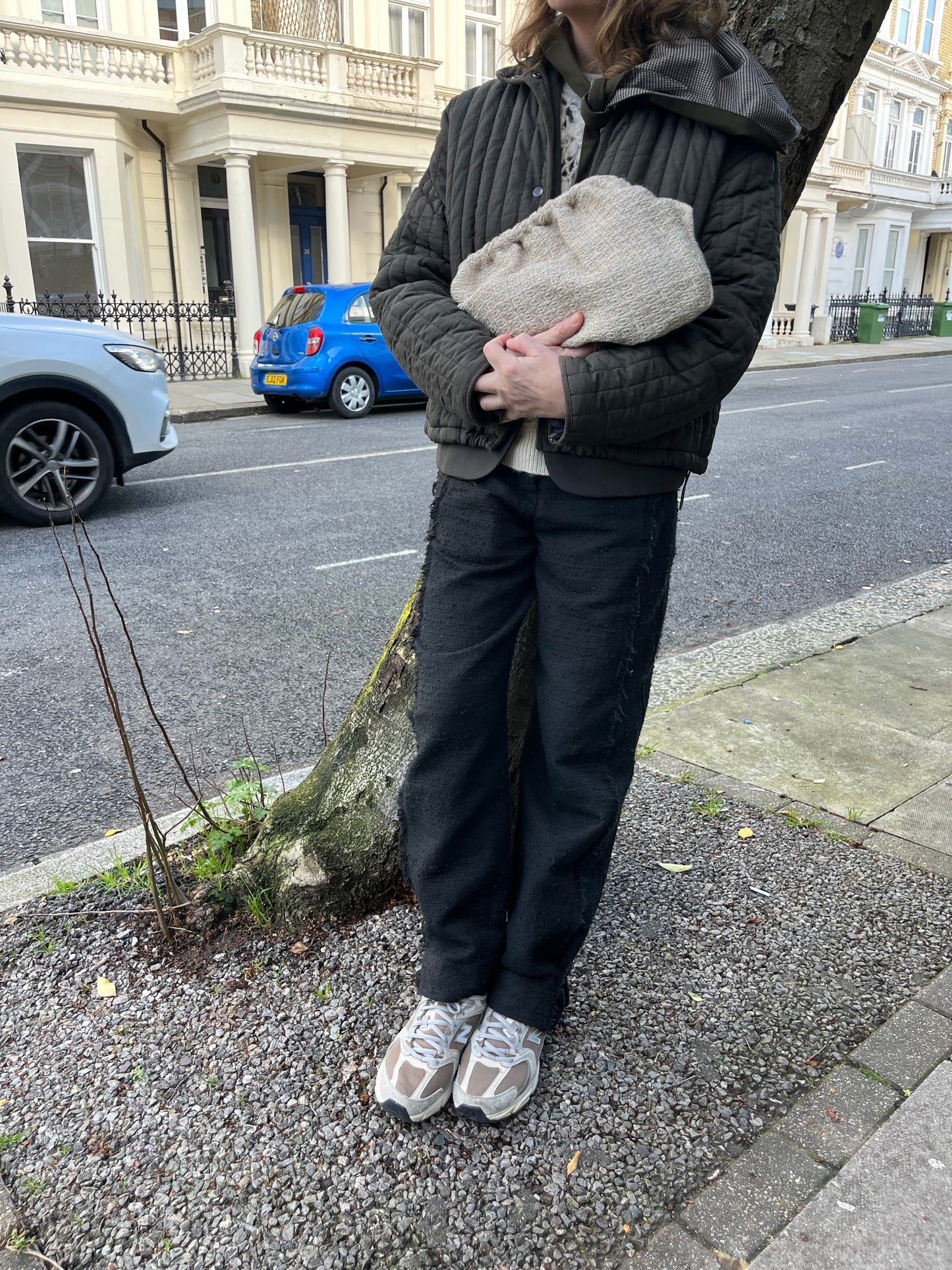 Clutch Écru - Lino & Viscosa