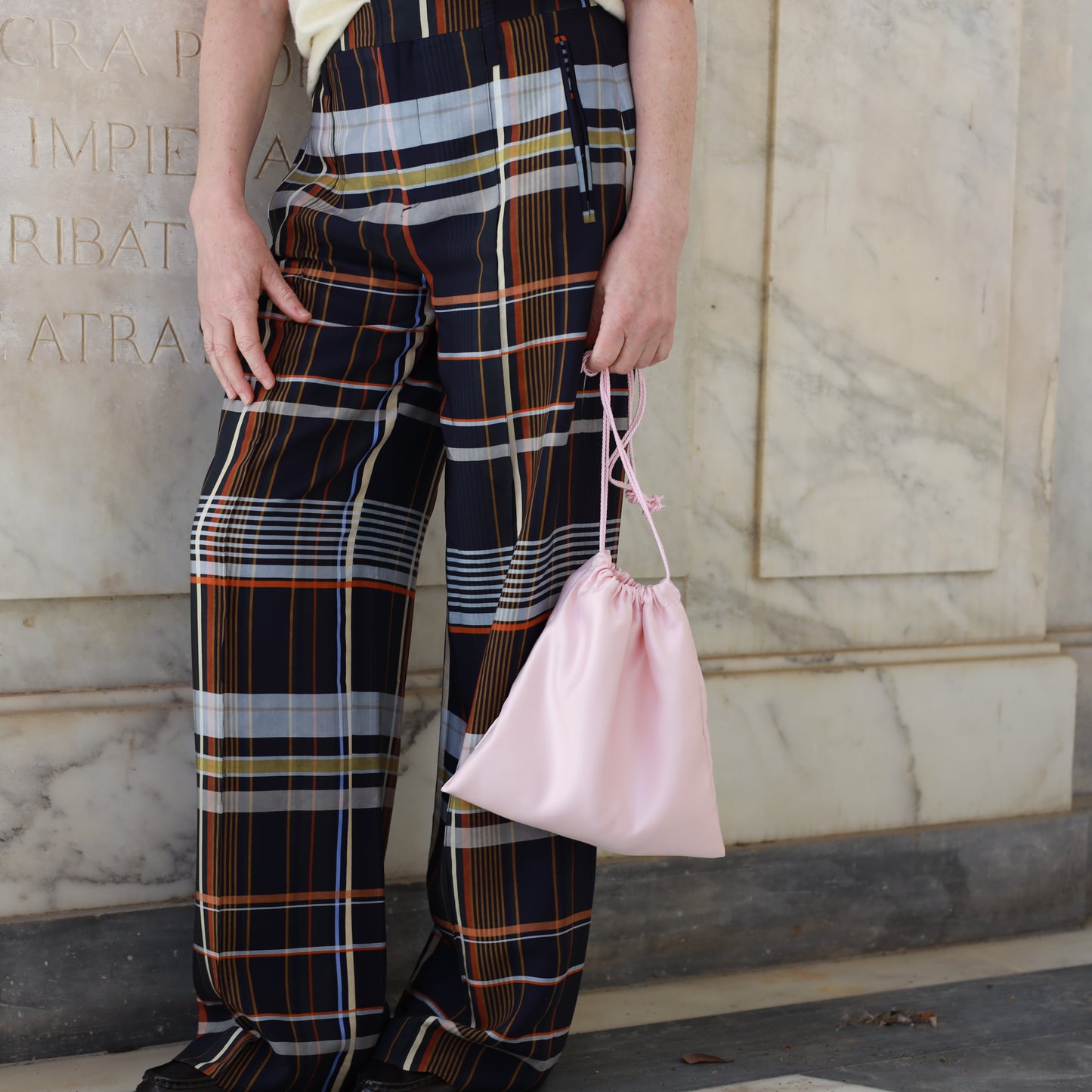 Bisaccia Seta - Rosa Antico