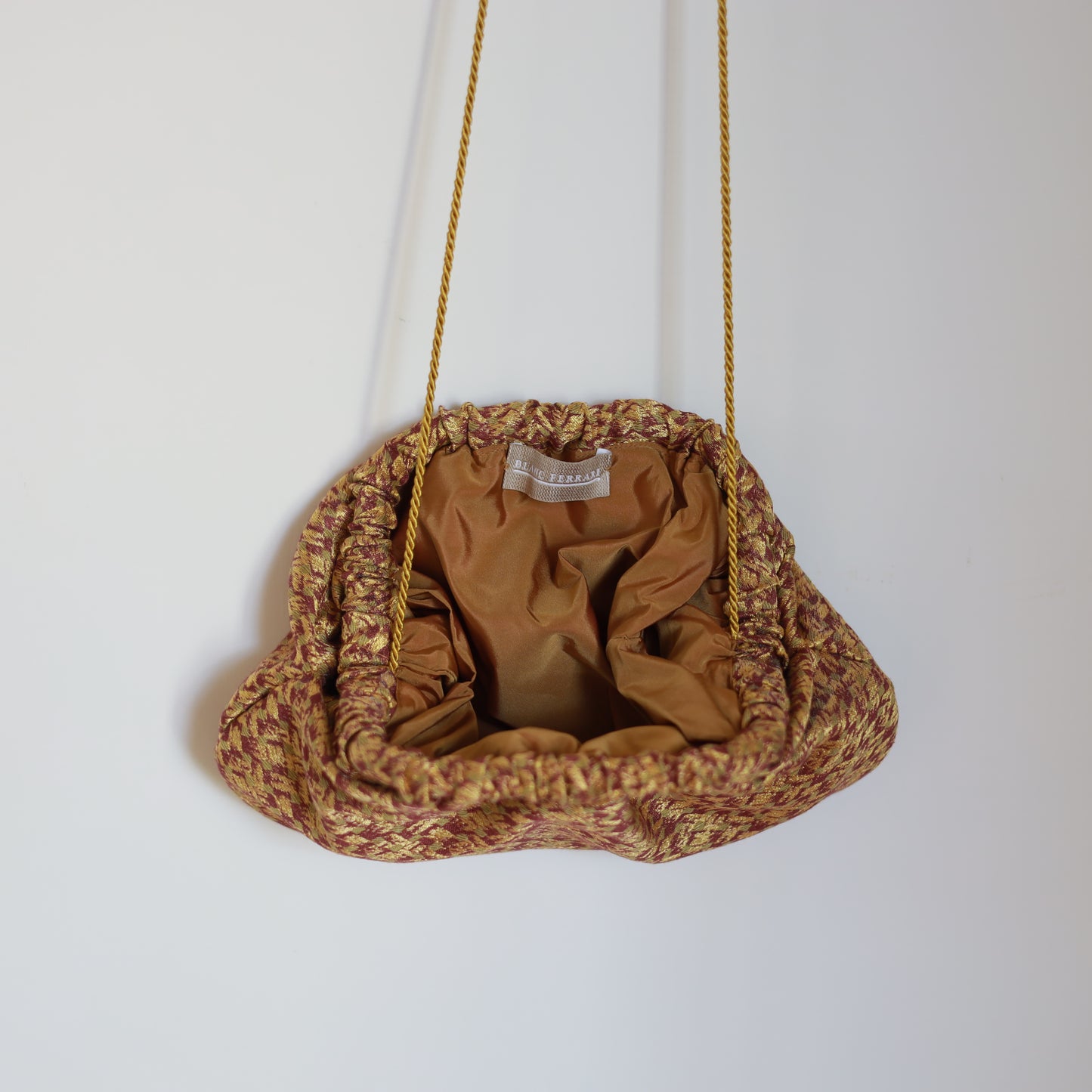 Mini Clutch - Oro e Burgundy