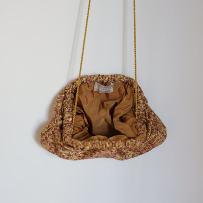 Mini Clutch - Oro e Burgundy