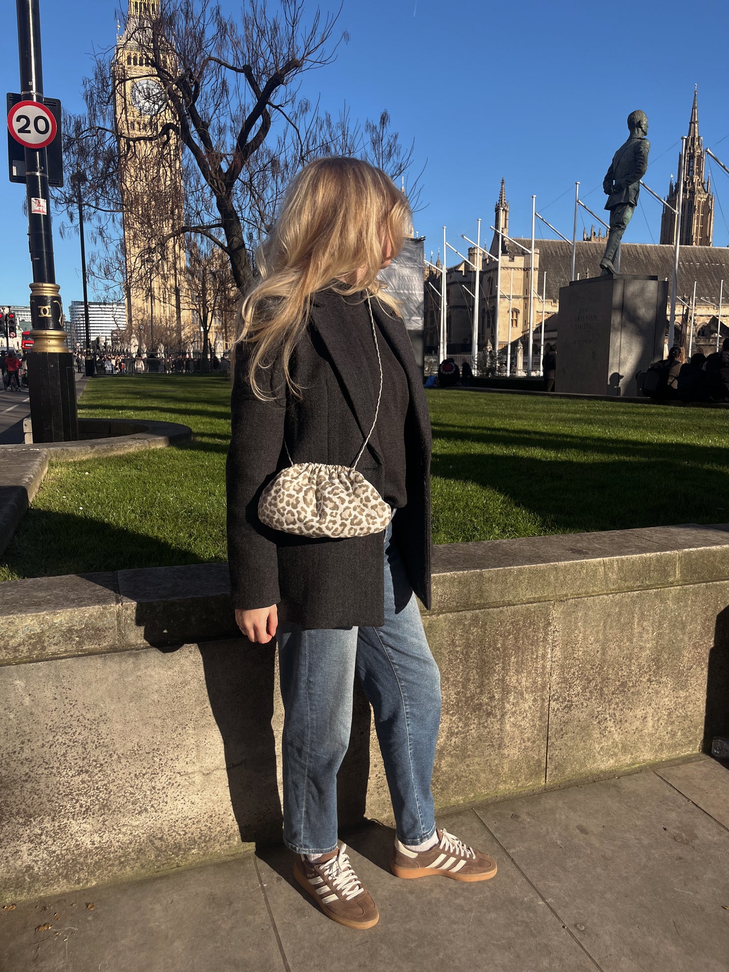 Mini Clutch Leopardata - Summer Sand