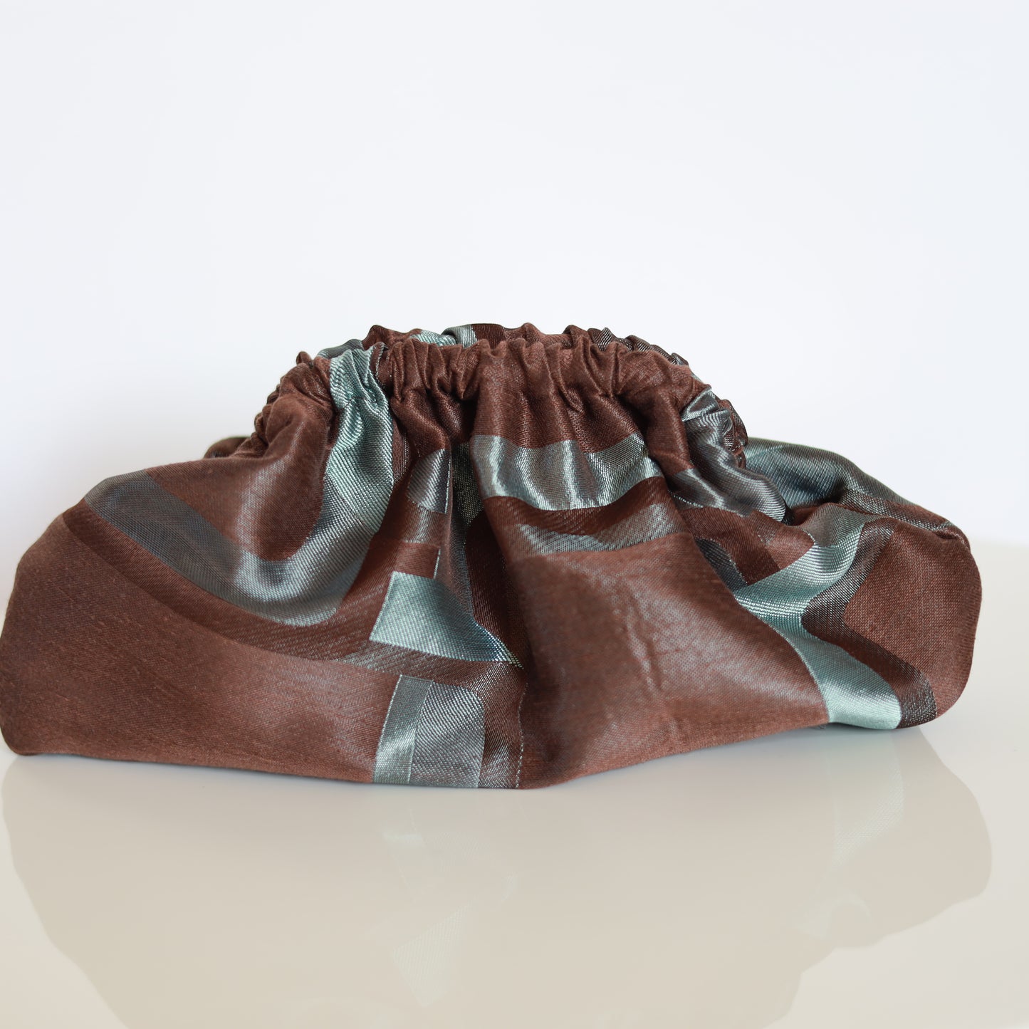 Mini Clutch - Cioccolato & Verde Smeraldo