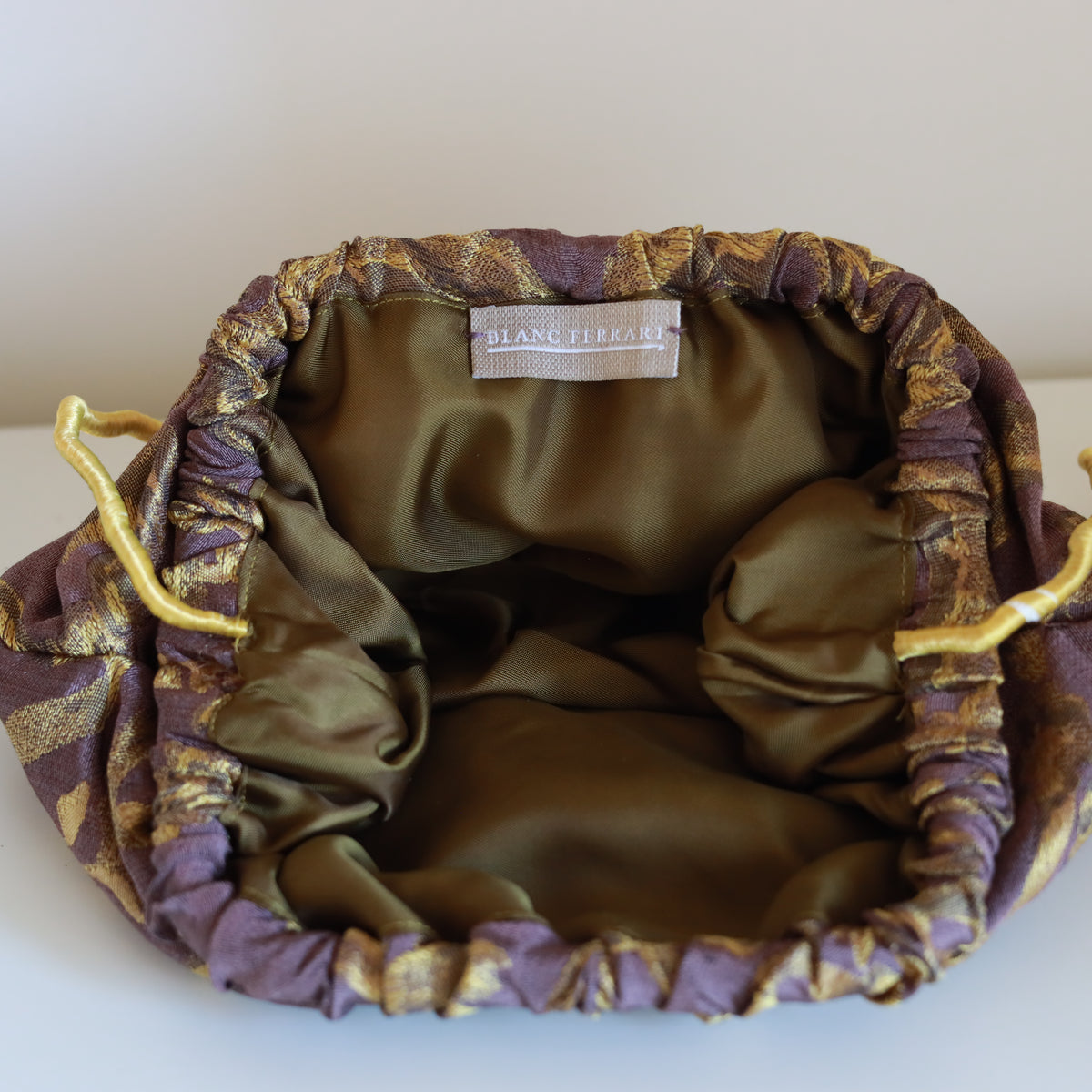 Mini Clutch Venice - Seta Burgundy