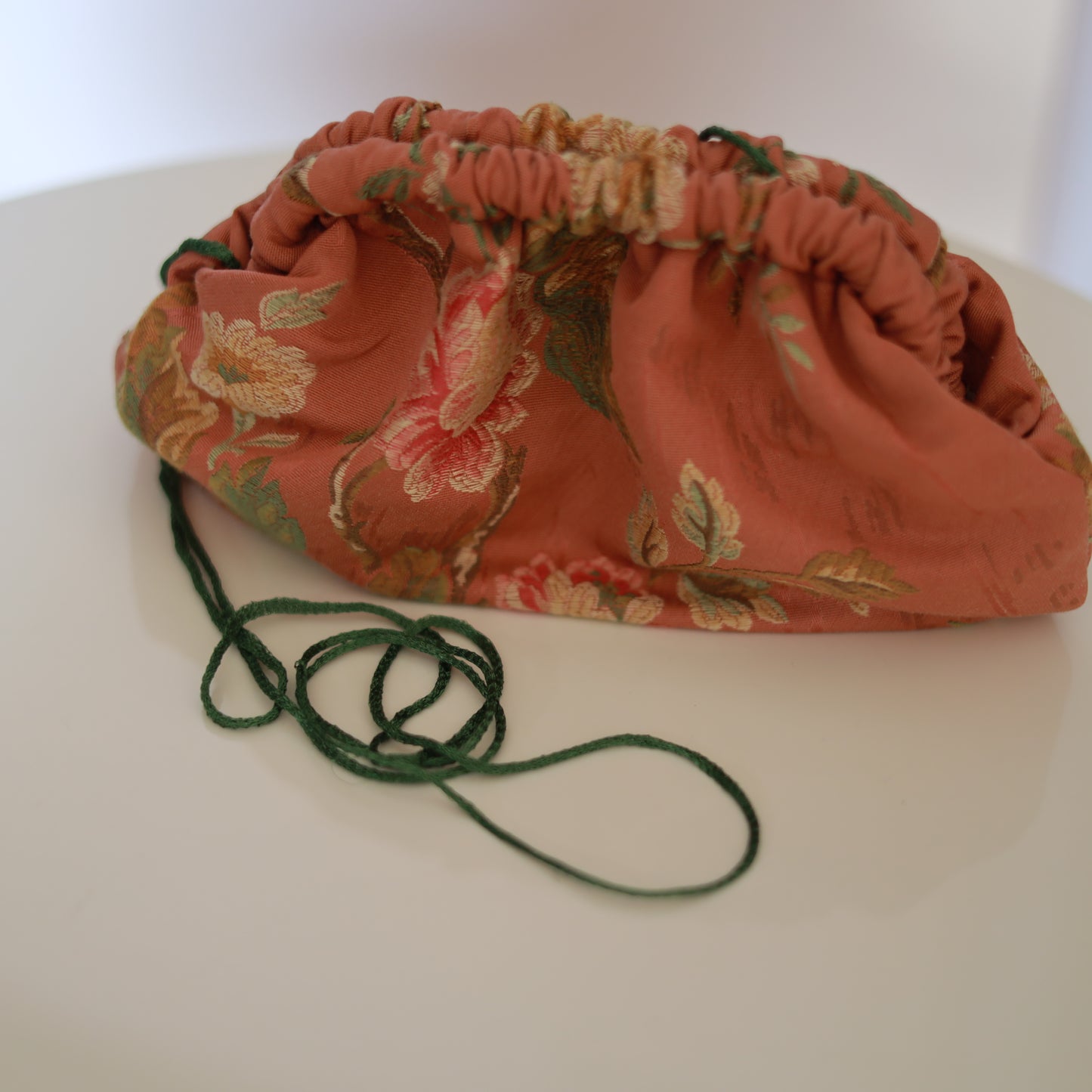 Mini Clutch cotone - corallo