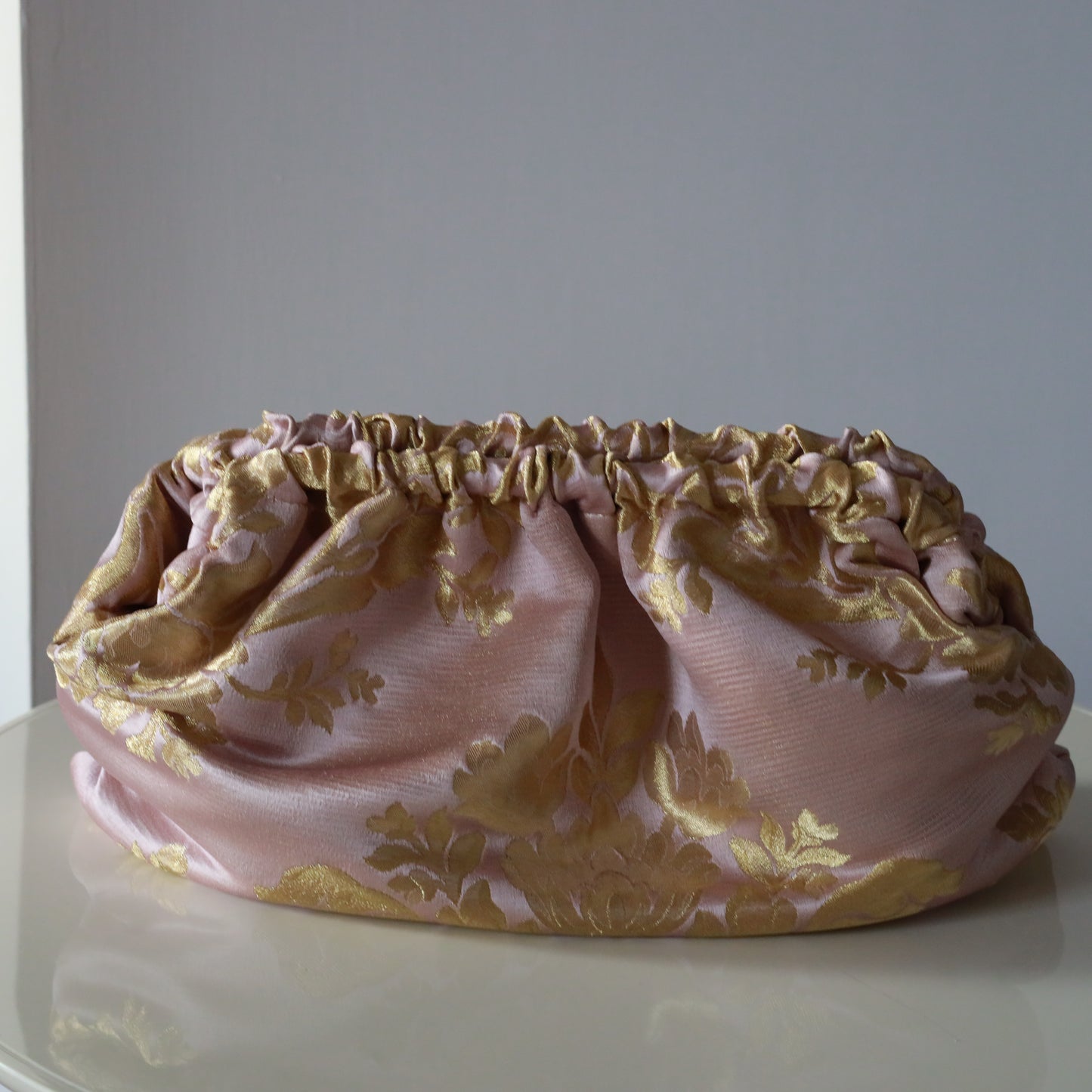 Clutch Seta - Rosa e Oro