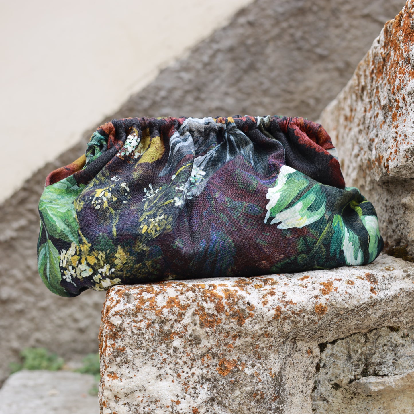 Clutch Autunno Floreale - Prugna